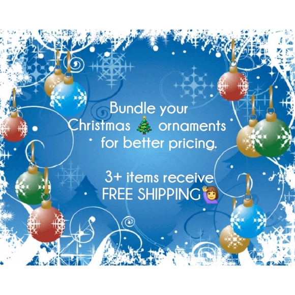 Lot of 5 purple magenta Christmas ornaments 1 glittered EUC - Picture 10 of 13